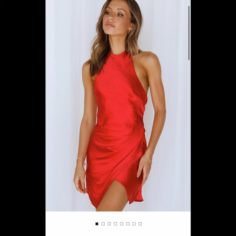 Hello Molly Heavy Heart Dress Red